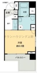 スタジオスクエア住吉の物件間取画像